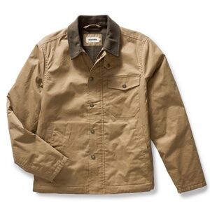 Taylor Stitch Deck Jacket in Khaki Dry Wax